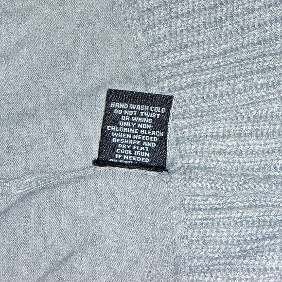 PREMISE STUDIO WOMEN'S LIGHT GREY CARDIGAN SWEATER SIZE L - Picture 5 of 5